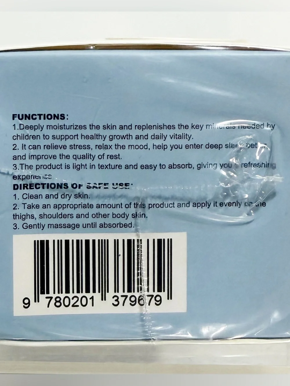 Magnesium Kids Cream Juniors Bedtime Lotion, 3.53 oz - New in Sealed Box